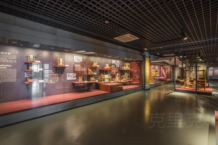 杭州博物館玻璃展柜-杭州絲綢博物館