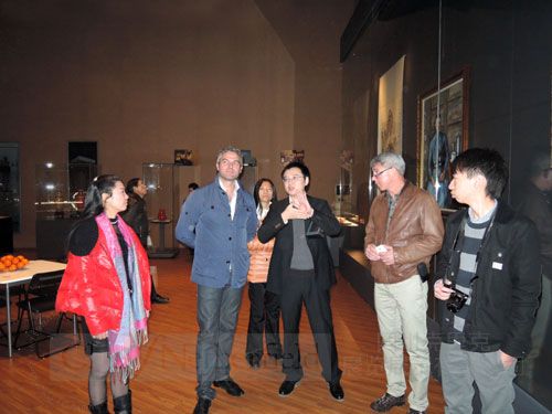 四川克里克公司访问国家古代壁画保护工程技术研究中心