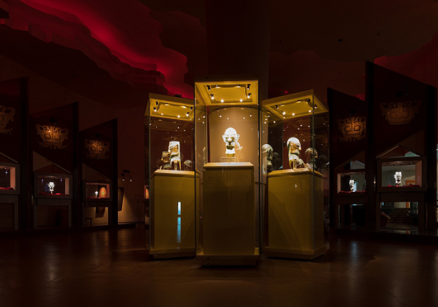 三星堆博物馆良好的展陈照明可获得清晰准确的视觉信息 