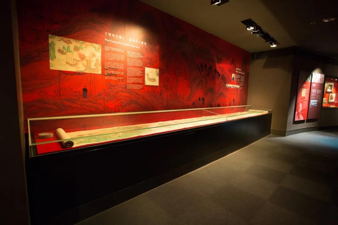 克里克为香港海事博物馆《靖海全图》定制展柜