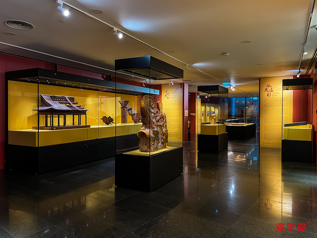 紫禁城建筑保护展_克里克展柜