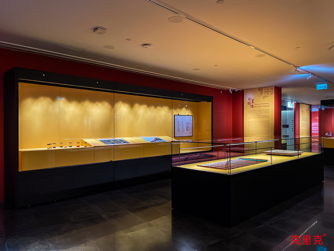 紫禁城建筑保护展_克里克展柜