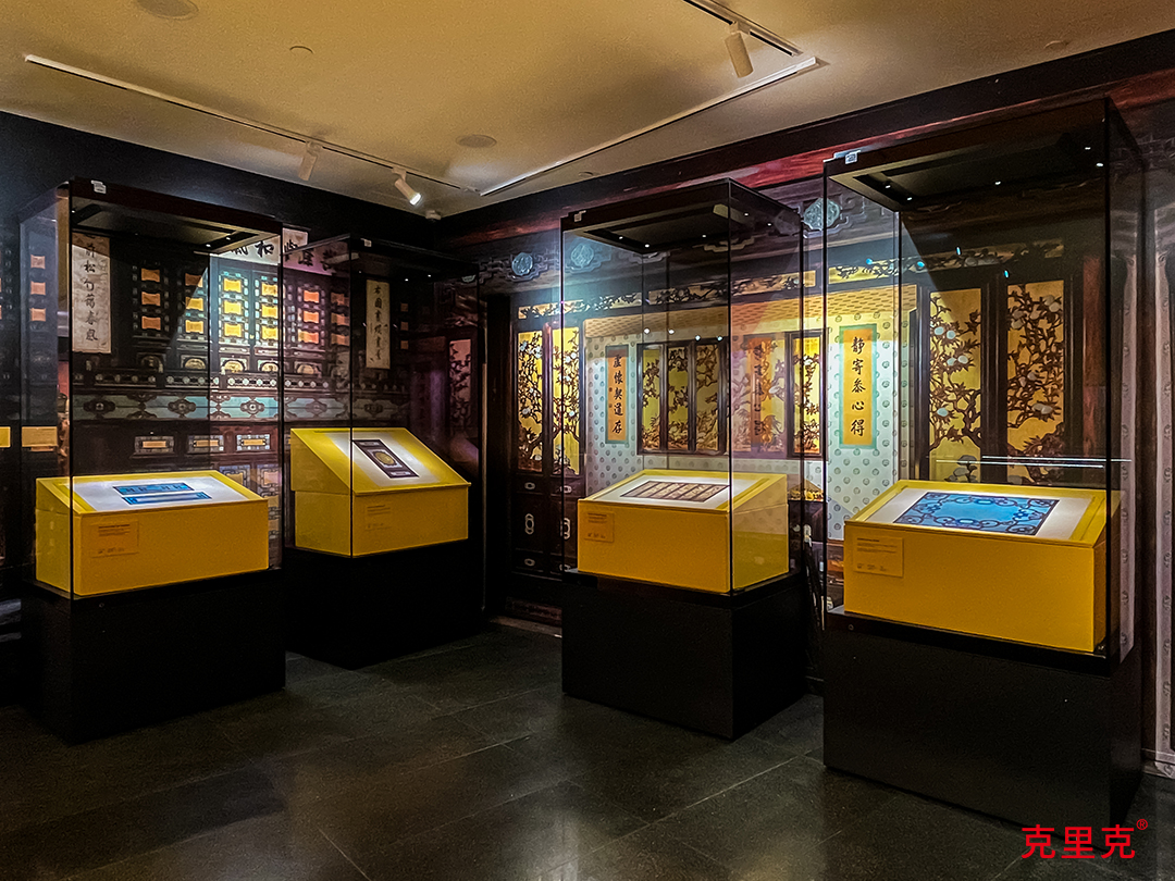 紫禁城建筑保护展_克里克展柜